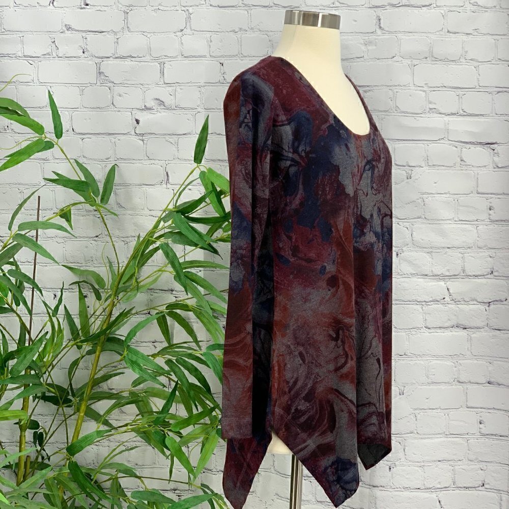 Soft Surroundings Multicolor Pattern Top - image 2